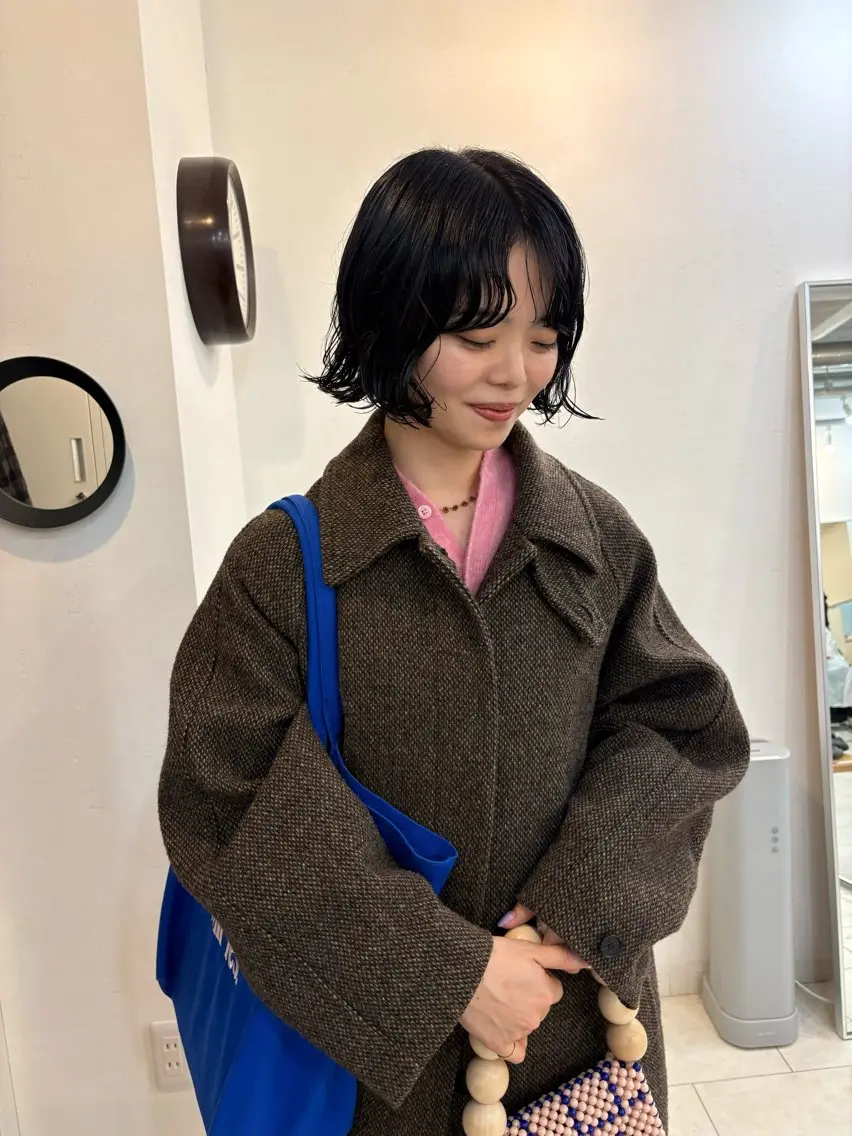 ショート パーマ カット パーマ eri kinjoのヘアスタイル