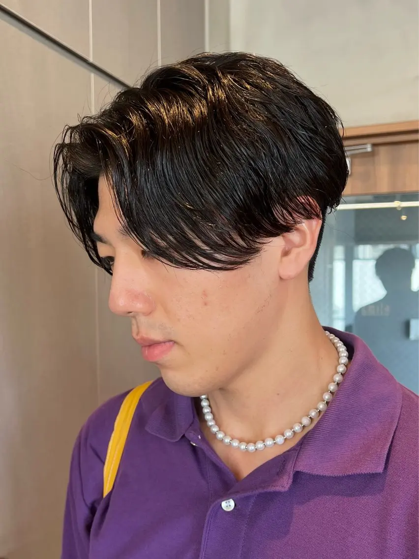 ショート パーマ ニュアンスパーマ パーマ 仲井間 賢雄 fifthのヘアスタイル