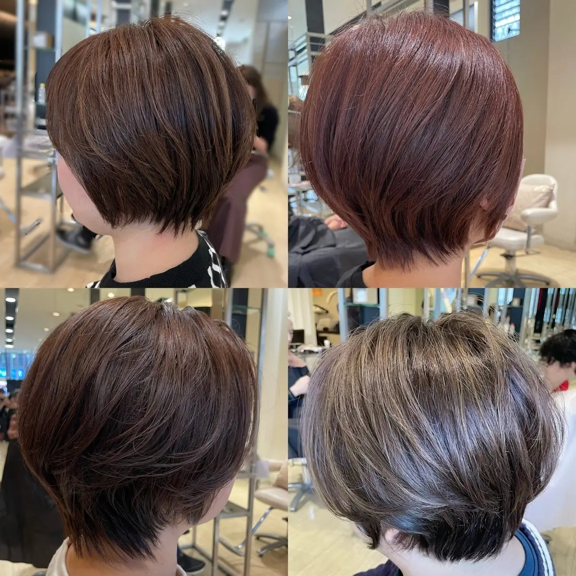 ショート 骨格肌色 似合わせ/YUKAのヘアスタイル
