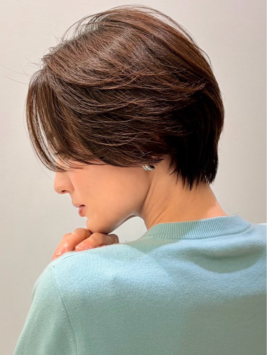 ショート ショートカット/艶髪 🥂/中條🪐のヘアスタイル