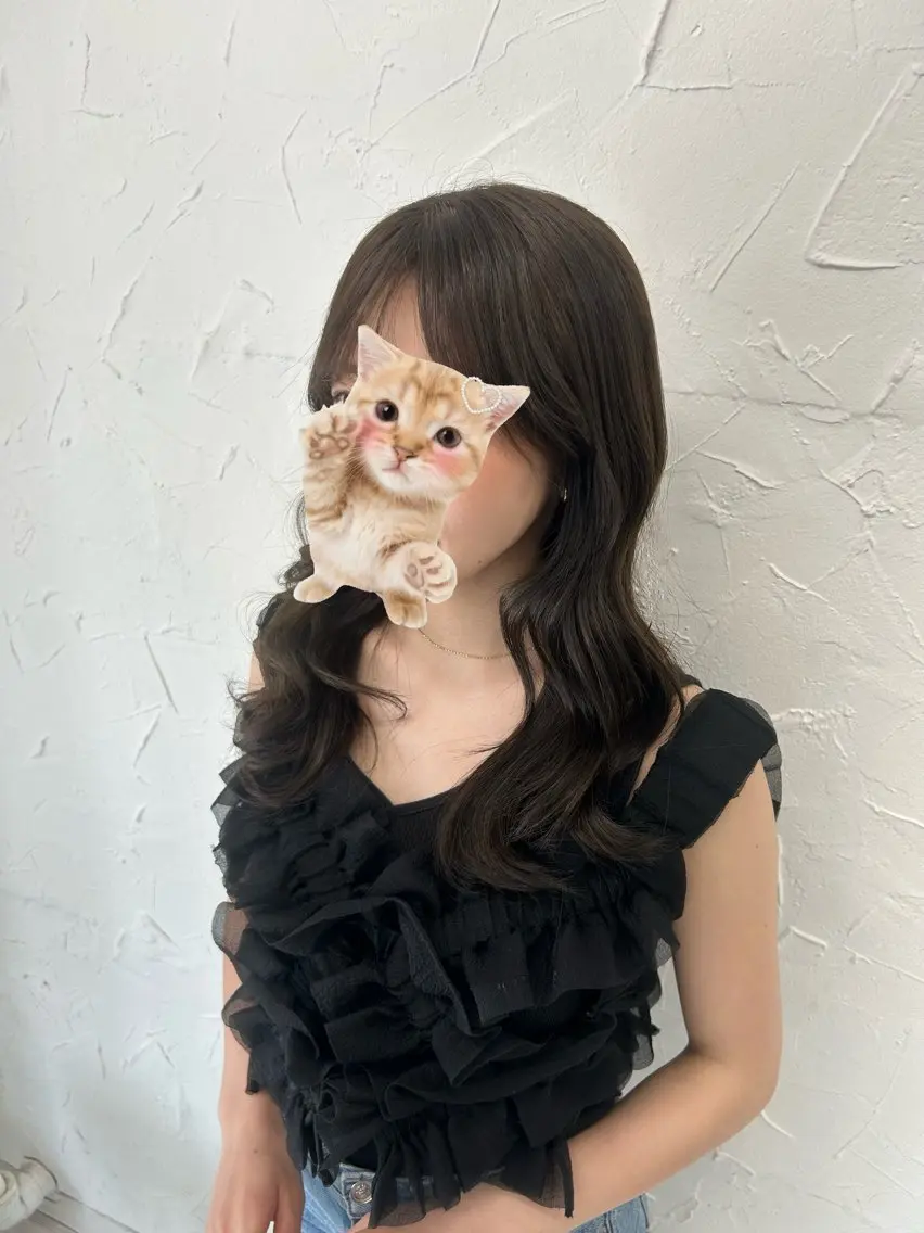 セミロング カット ヘアカラー トリートメント MIHIRO🍀 ヘアメイク／レイヤーのヘアスタイル