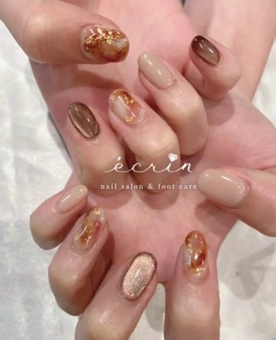 ネイル ecrin エクラン Haruka🌼のネイルデザイン