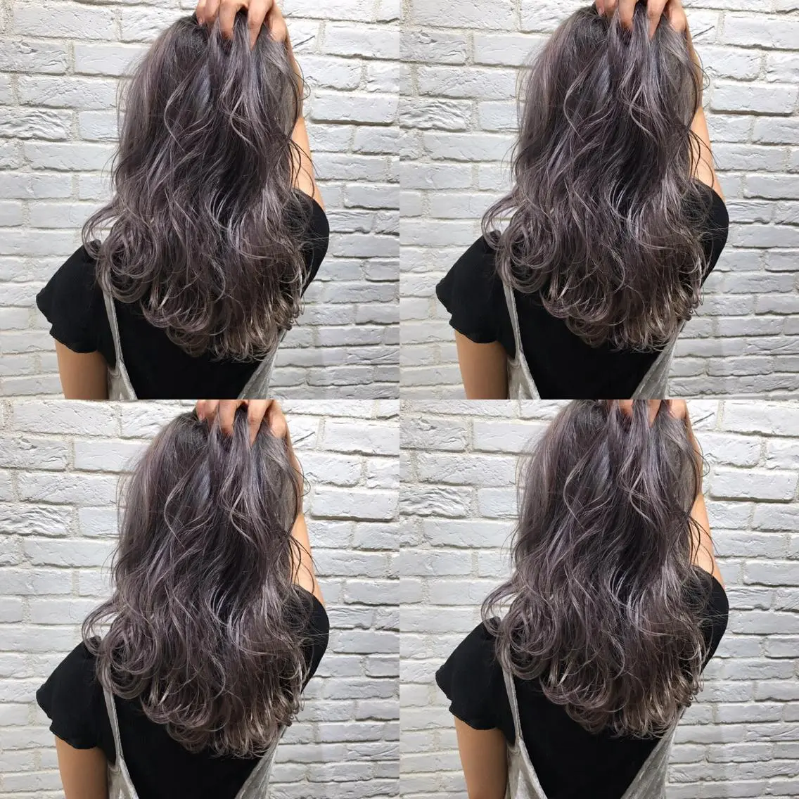 セミロング カラー ブリーチ Neale.♡ ROLA京橋のマツエク・マツパデザイン