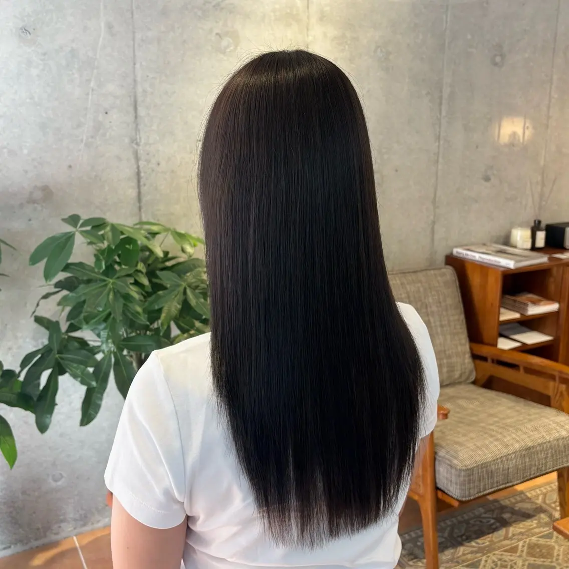 ロング ヘアカラー 村田 ありさのヘアスタイル