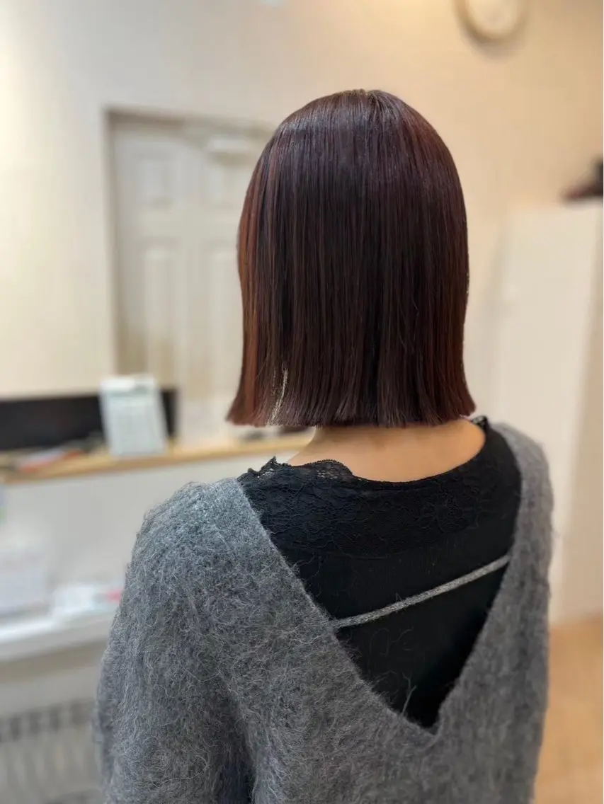 ミディアム ボブ 外ハネヘア 大橋広人/クム川越 /収まるボブのヘアスタイル