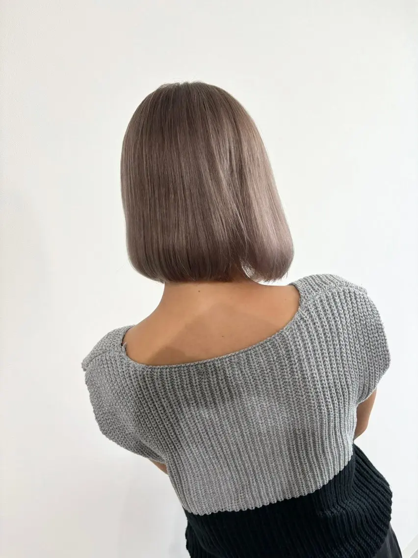 ミディアム ケアブリーチ 黒瀬有汰のヘアスタイル
