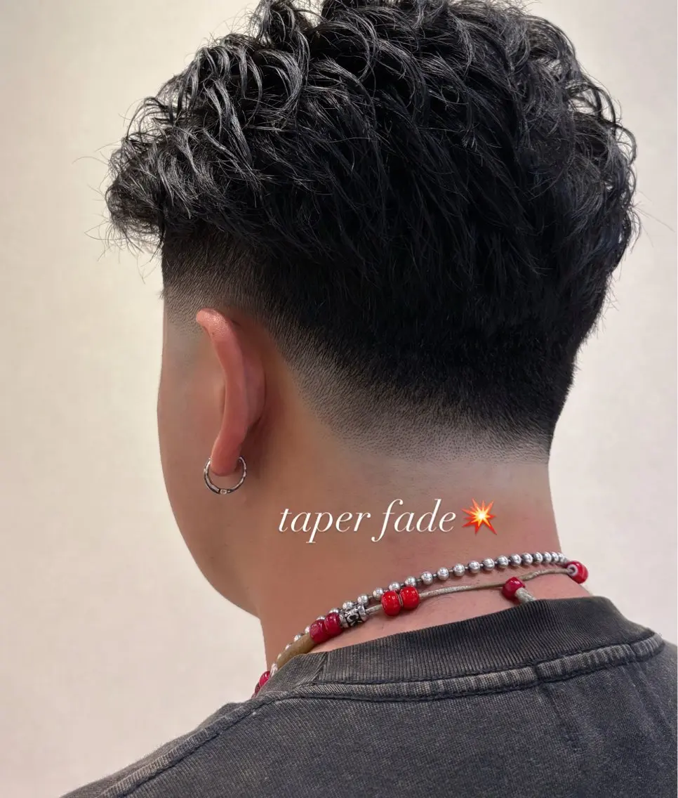 メンズ フェードカット 山本拓実 立川美容師のヘアスタイル