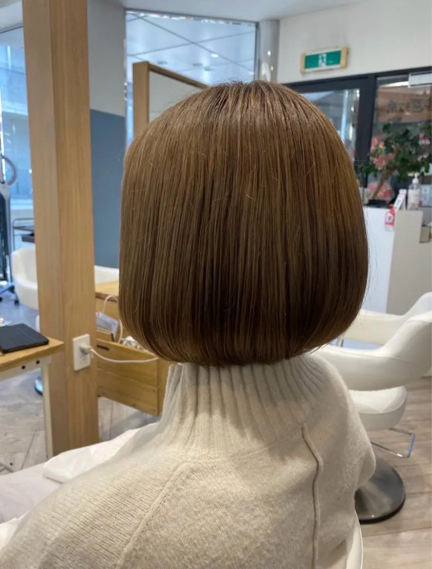 ショート ボブ カット AVANCE.ens 松本大和のヘアスタイル
