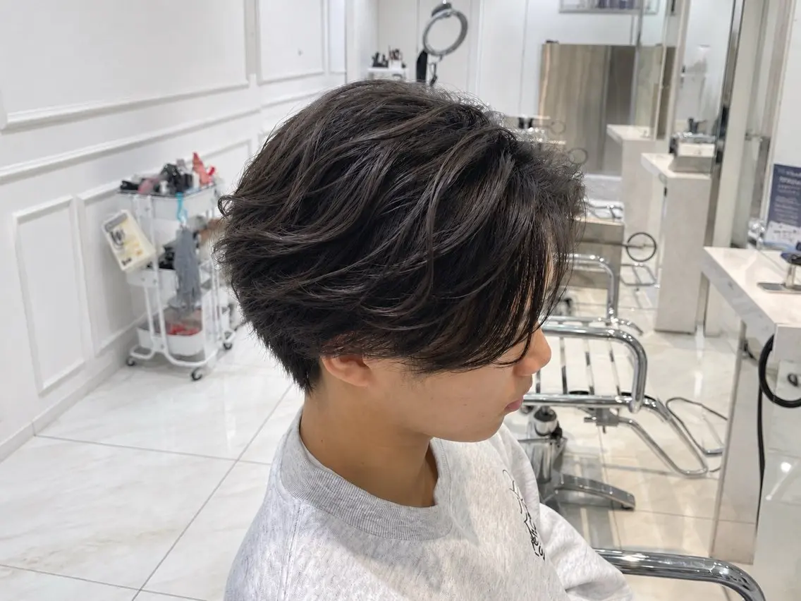 《メンズ限定》カット+パーマの写真