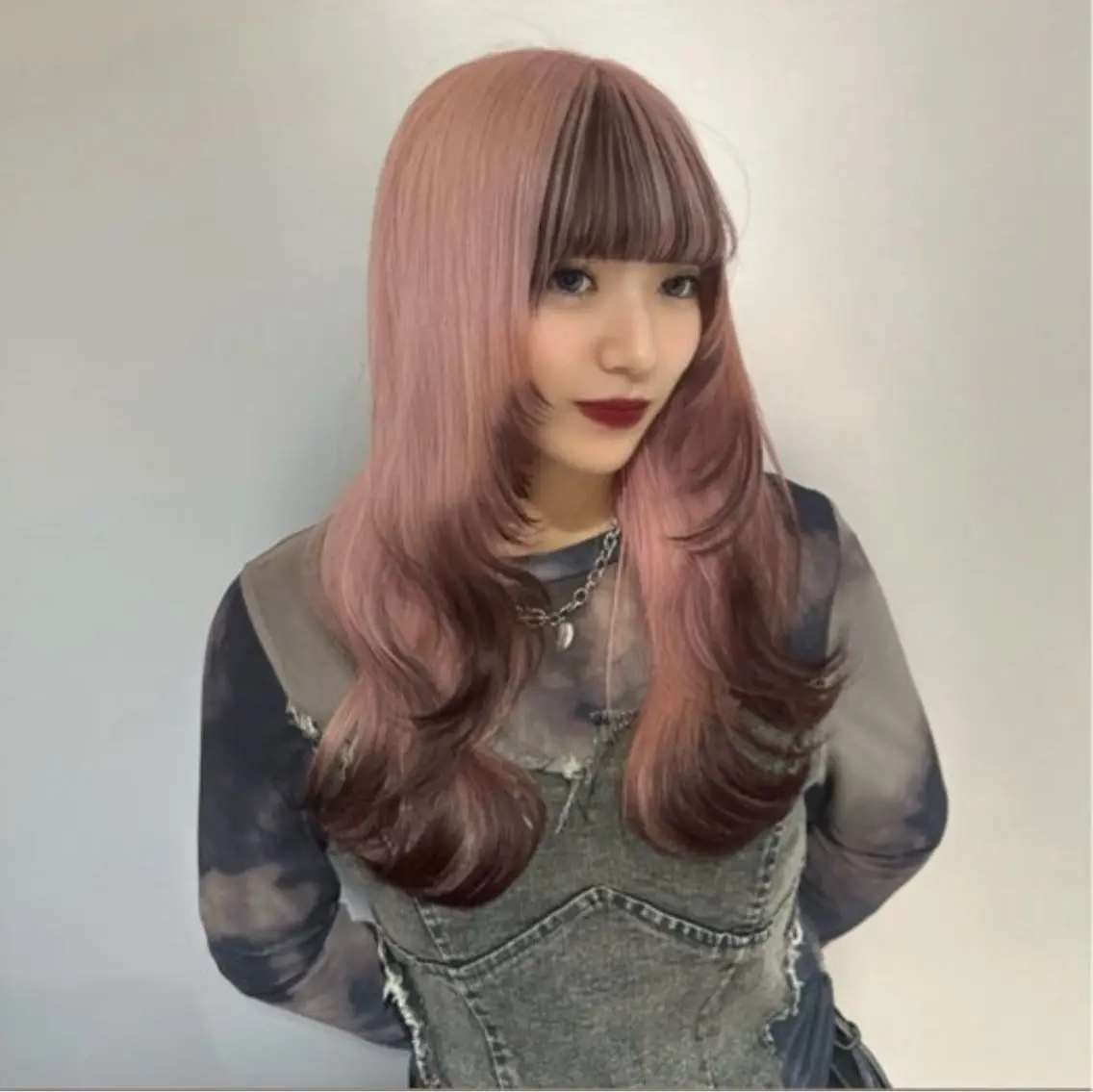 セミロング カラー トリートメント 【⭐️レイヤーカット 髪質改善⭐️】長谷川のヘアスタイル