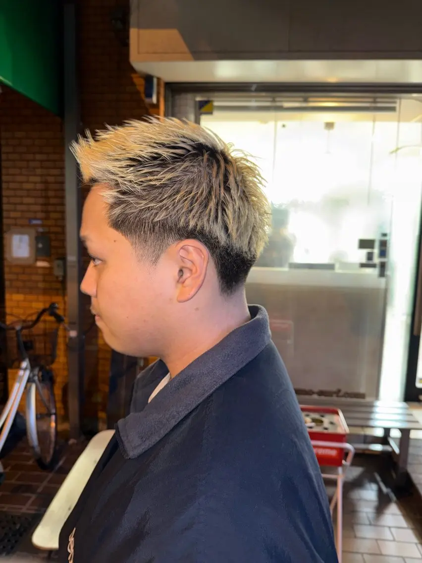 ショート メンズ 松坂 祐斗のヘアスタイル