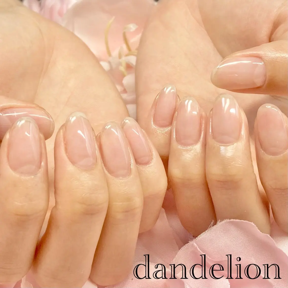 ネイル ハンドネイル ハンドケア dandelion ダンデライオンのネイルデザイン