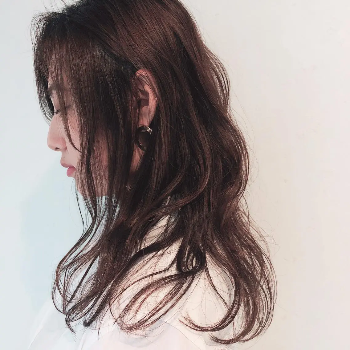 ロング 伊藤 さやかのヘアスタイル