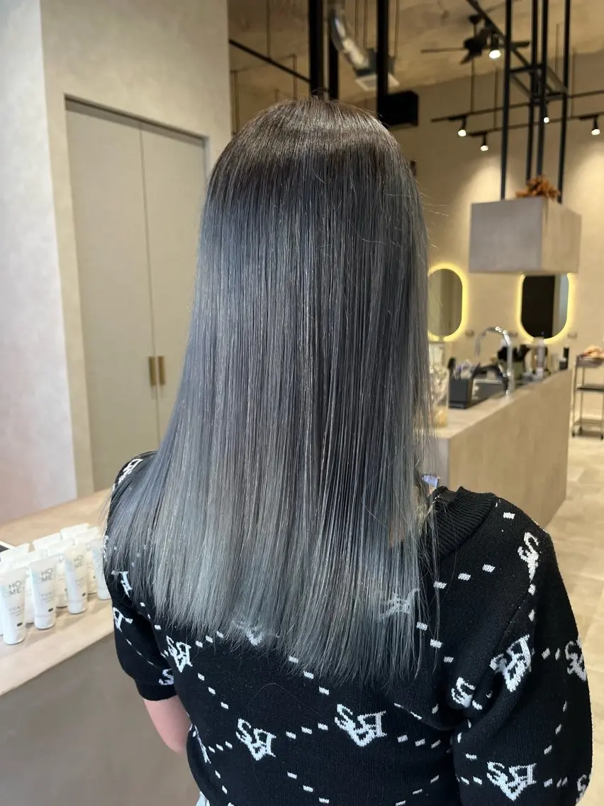 ロング カラー DEAN .杉浦/透明感カラーのヘアスタイル