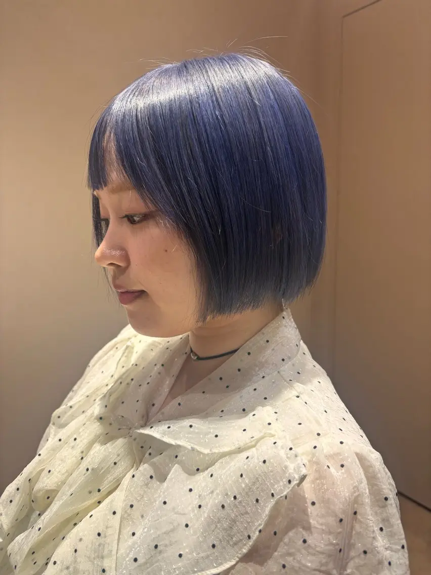 ショート ヘアカラー 山本 真生のヘアスタイル