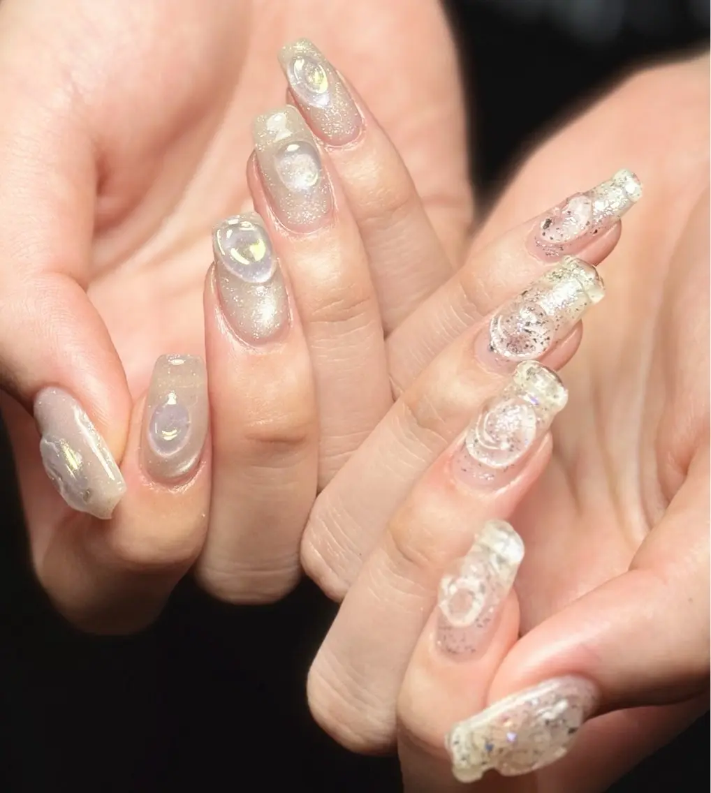 ネイル メンズネイル ニュアンスネイル ハンドネイル MIMnail メンズネイリストのネイルデザイン