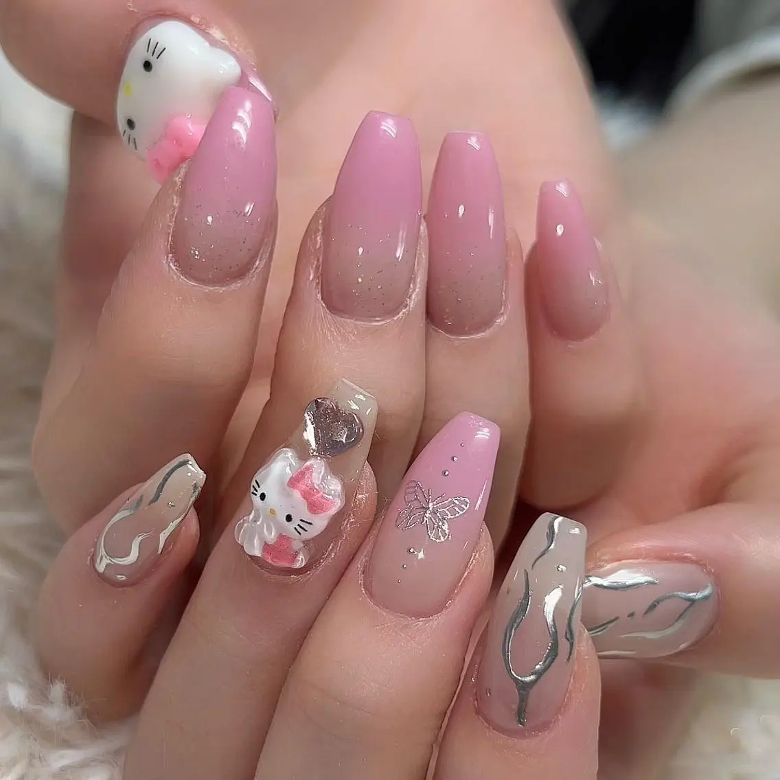 ネイル ハンドネイル 【Yappy🌈】 💖P-tanaのネイルデザイン