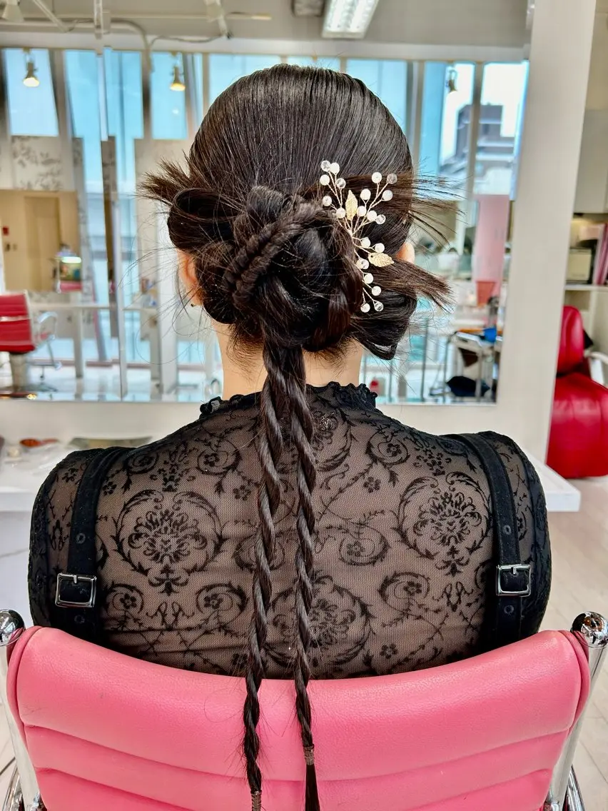 ヘアアレンジ ヘアセット PazRood 山下のヘアスタイル