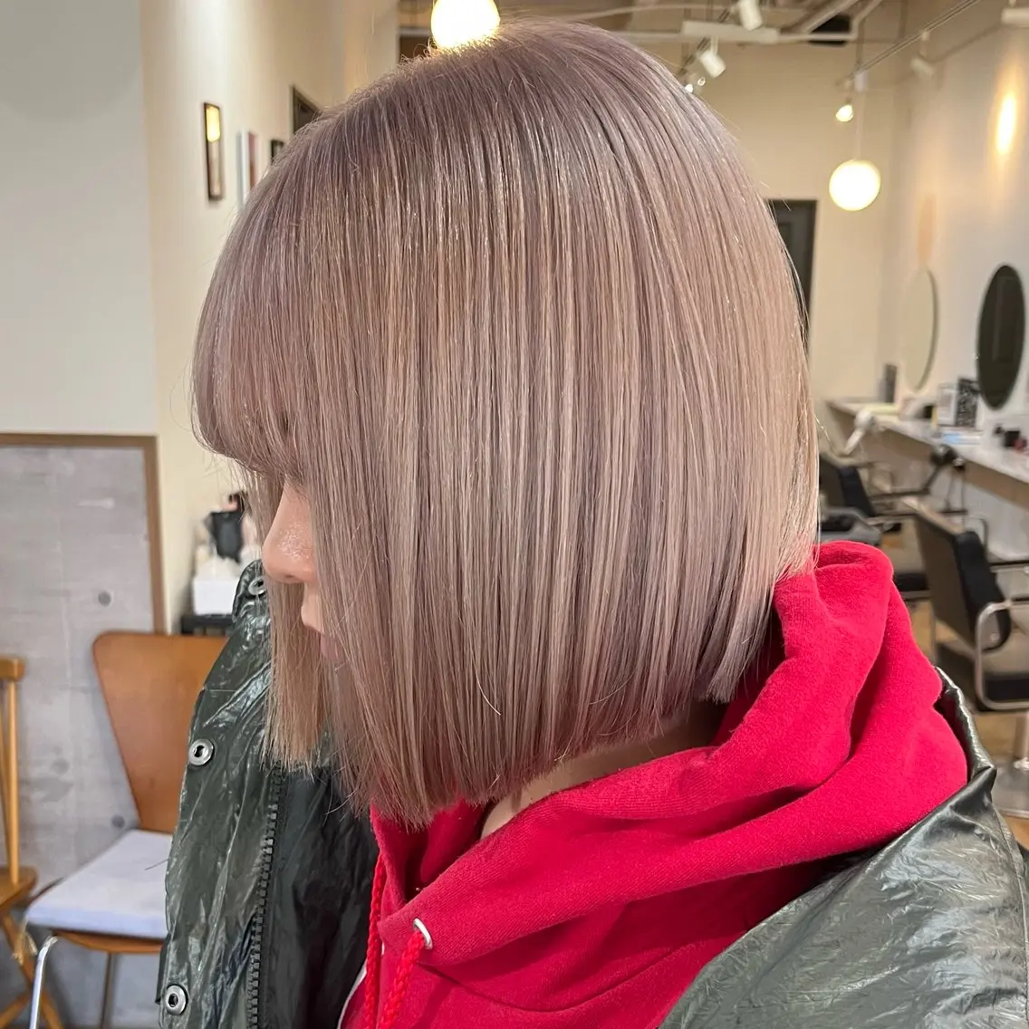 ミディアム カラー &so.／ meru🐑🌱のヘアスタイル