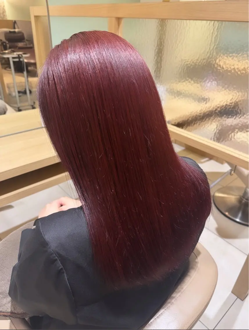 ロング カラー ブリーチ ダブルカラー ブリーチなしカラー ヘアカラー トリートメント 🫧🧸カラーヘアメ 🫧MIO🧸🫧のヘアスタイル