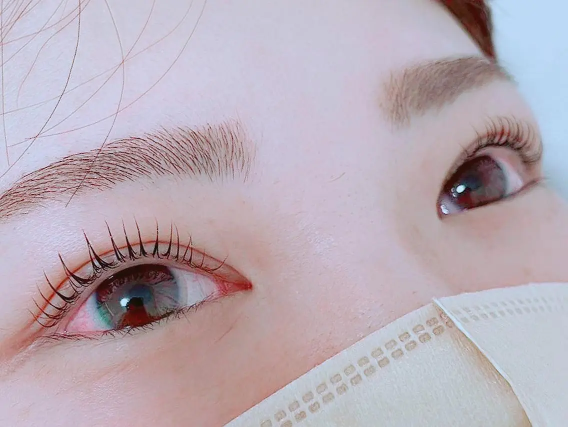 🎀新規期間限定まつげパーマ上2800円美容液つけ(再来3000円の写真