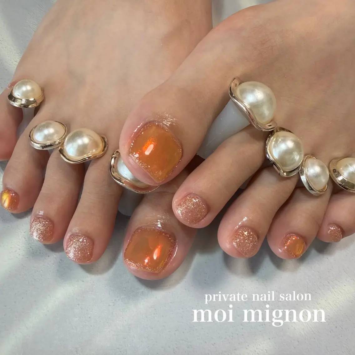 ネイル フットネイル nailist Aki♡のネイルデザイン