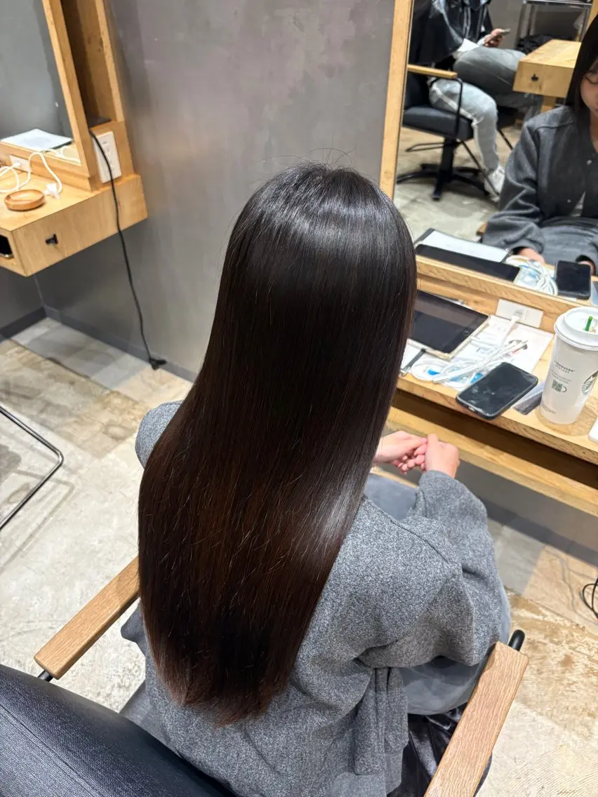 ロング パーマ Inity心斎橋/ クルミのヘアスタイル