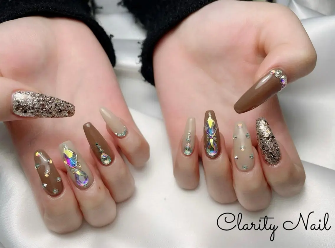 ネイル アートネイル 持ち込み ハンドネイル Clarity Nailのネイルデザイン