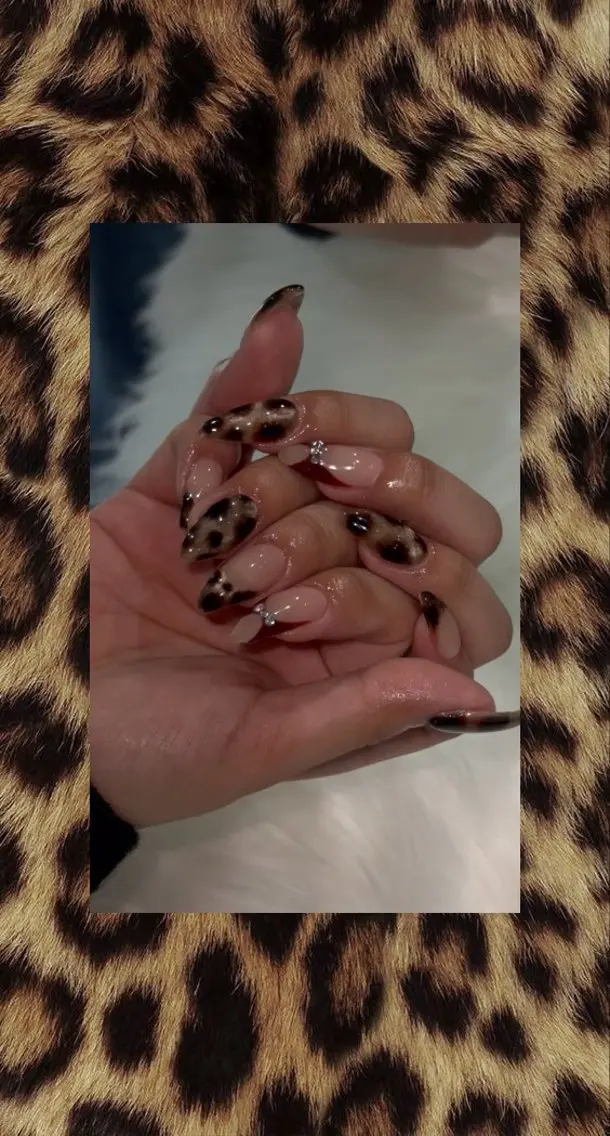 ネイル アニマル柄 Nail Salon ANELAのネイルデザイン