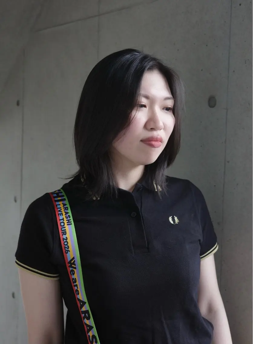 ミディアム 金子 絵梨花のヘアスタイル