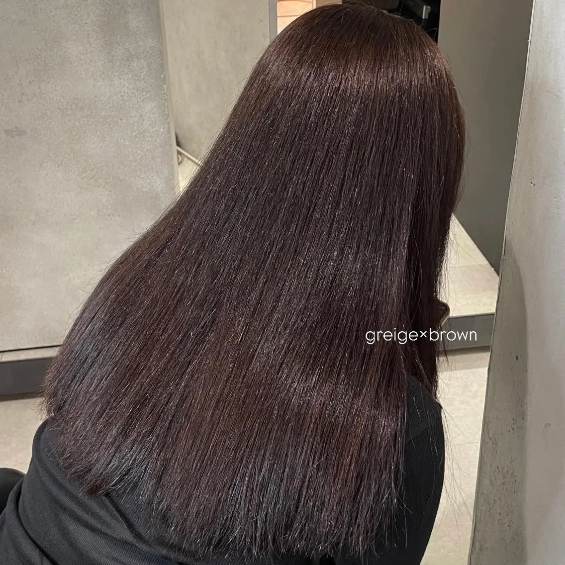 カラー offwhite Nano🪩🧡のヘアスタイル