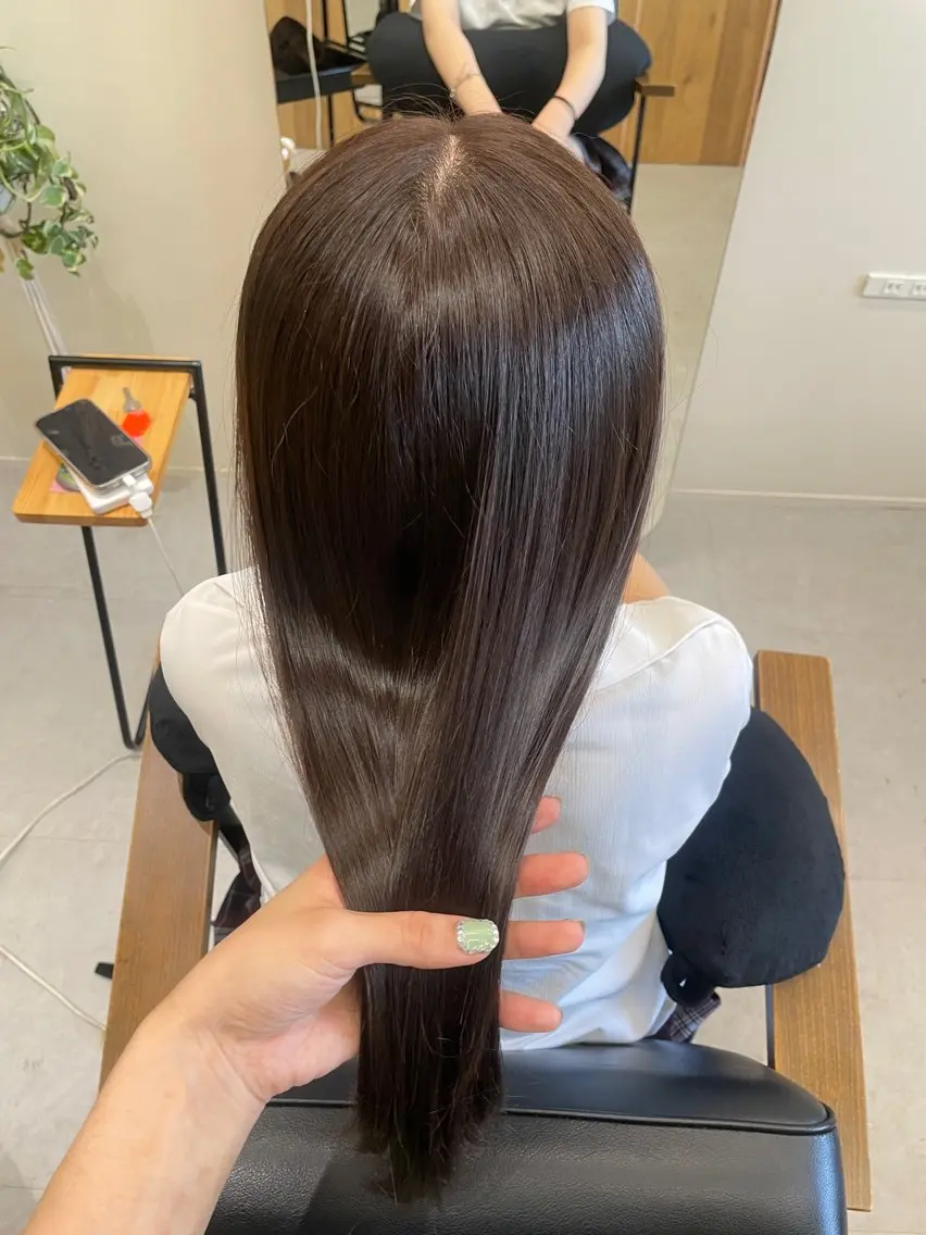 ロング カラー ヘアカラー JURI /HUIのヘアスタイル