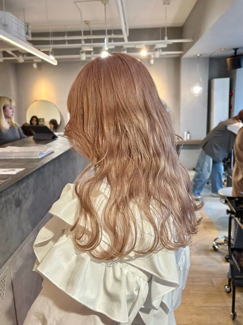 カラー カット ヘアカラー トリートメント 🎀西川芽依/ 暖色カラー🎀のヘアスタイル