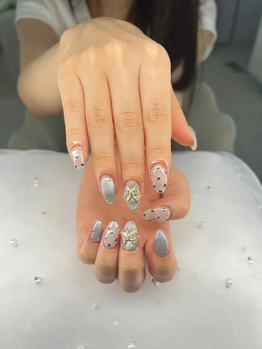 ネイル マグネットネイル ワンカラーネイル Sora Nail Ayaseのネイルデザイン