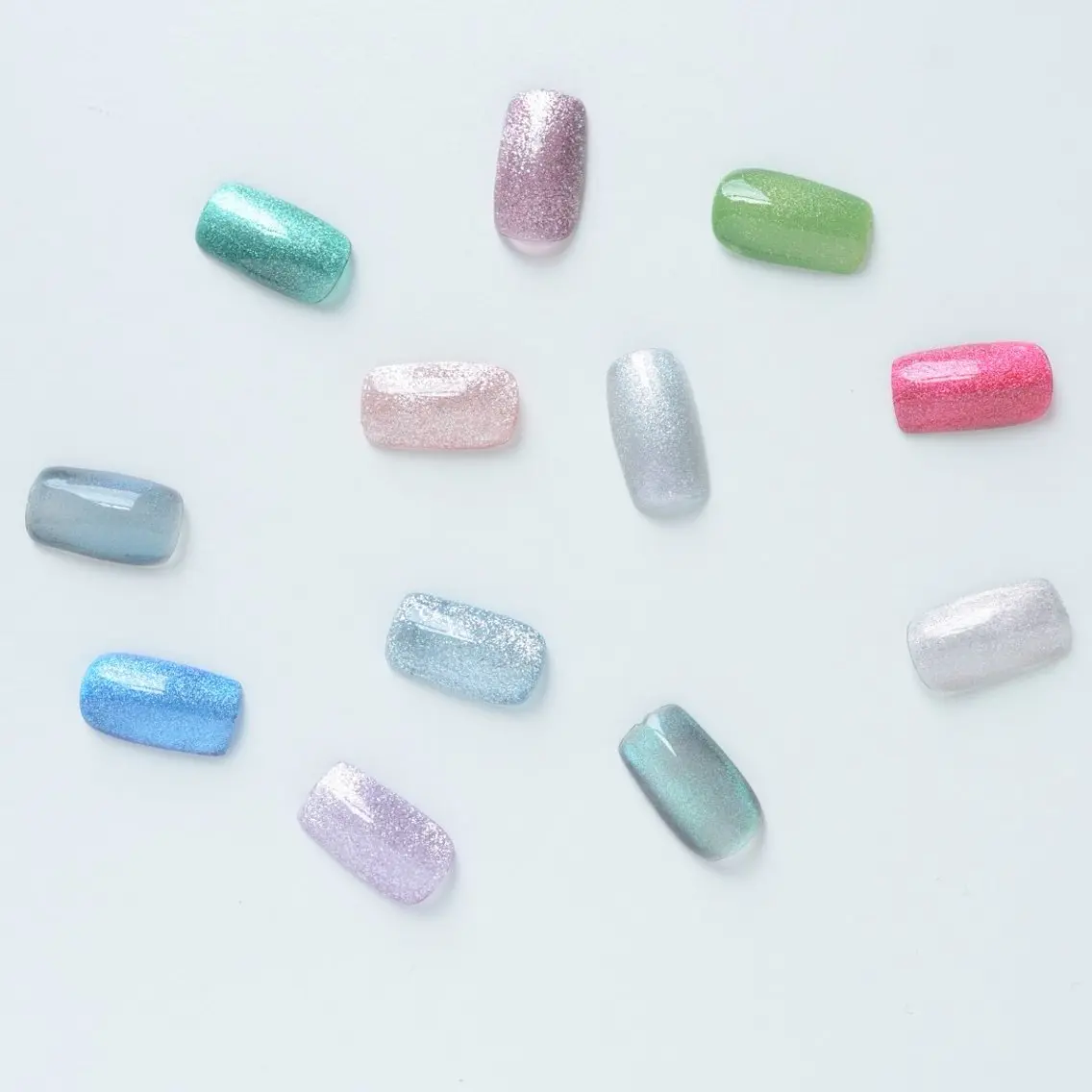 ネイル フラッシュネイル フラッシュマグ ジェルネイル キラキラネイル マグネットネイル Nail Salon Lindaのネイルデザイン