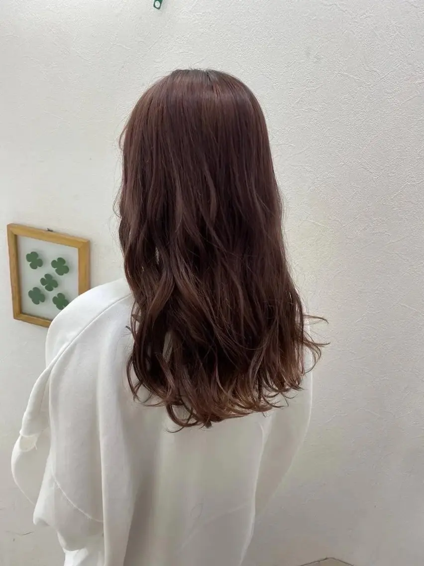 カラー 清水 なのはのヘアスタイル