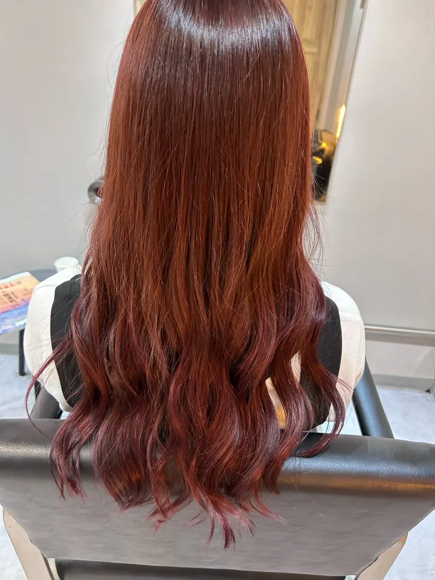 ロング カラー TOSHIKI 透明感カラー🌈のヘアスタイル