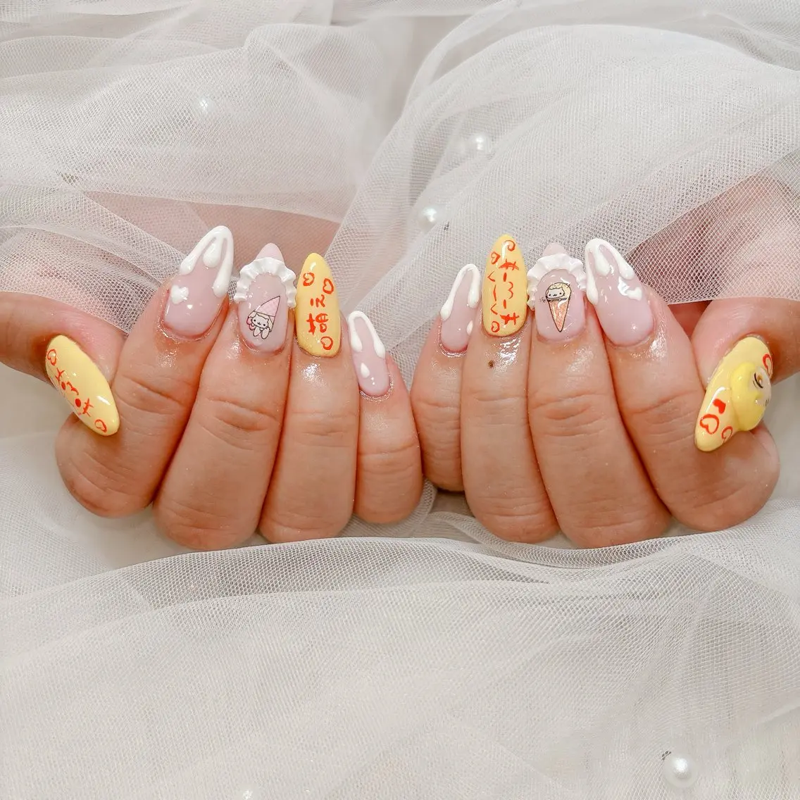 ネイル ハンドネイル 中野駅徒歩5分💅 ラクロレのネイルデザイン