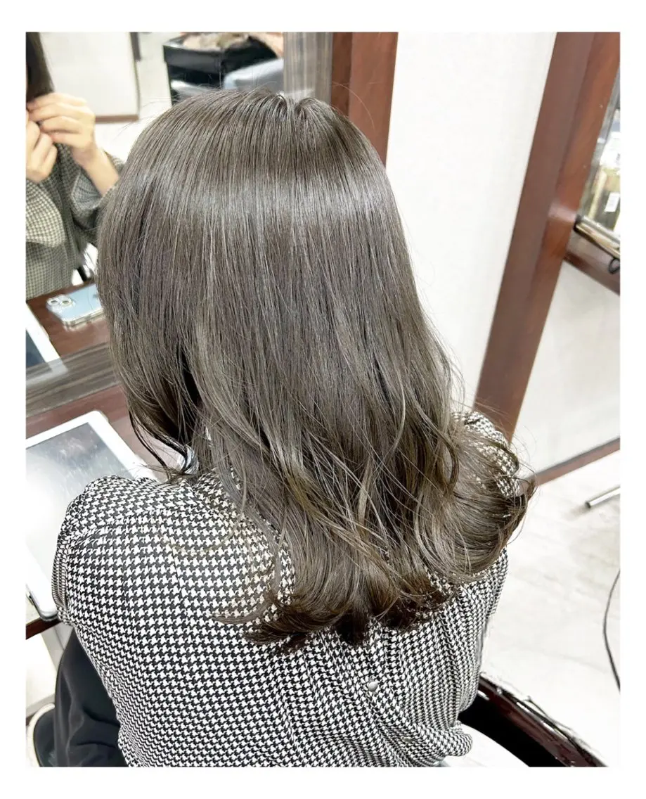 ⭐️ メンテナンスに最適⭐️ケアカラー（アディクシーor N.ルフレカラーetc.）＋髪質改善トリートメントの写真