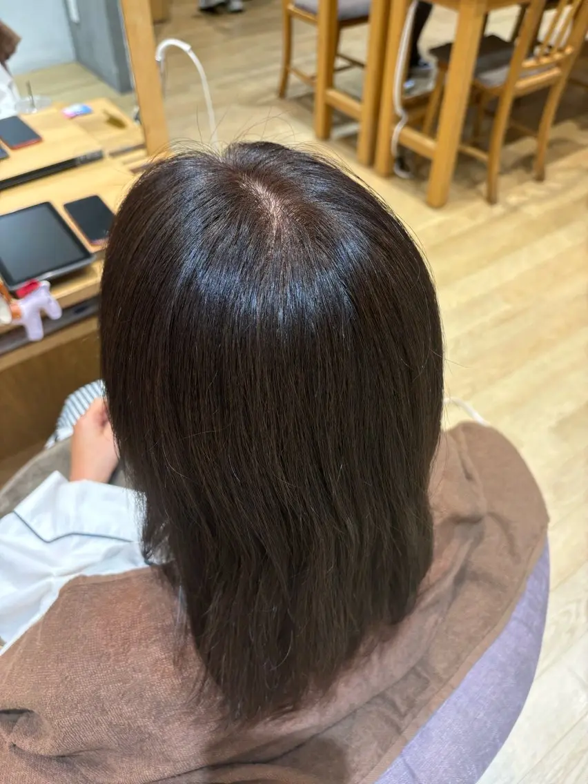 ミディアム カラー 🫧🦋美髪矯正/パ ーマ🦋🫧わかなのヘアスタイル