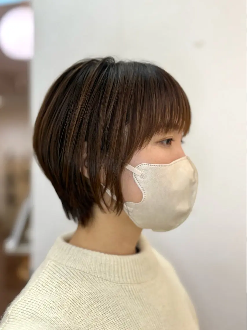 ショート ショートヘア 冨田 豊のヘアスタイル