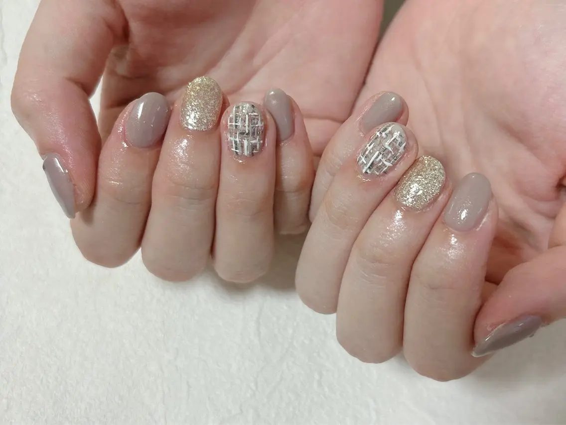 ネイル オーロラネイル フットネイル フレンチネイル ジェルネイル 韓国ネイル mogunail &blowのネイルデザイン