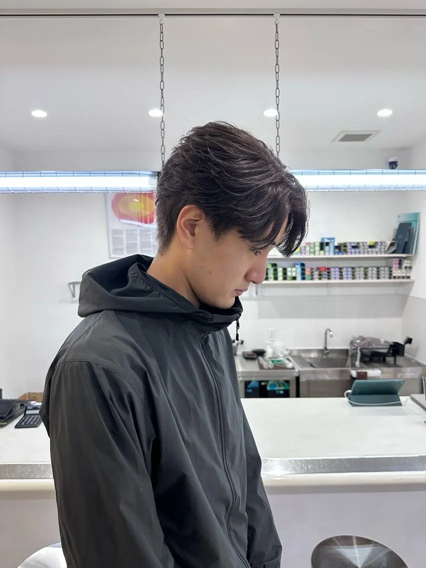 メンズ カット 川邊 大地のヘアスタイル