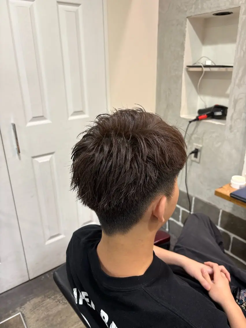 カラー メンズ ヘアカラー 今枝 優斗のヘアスタイル