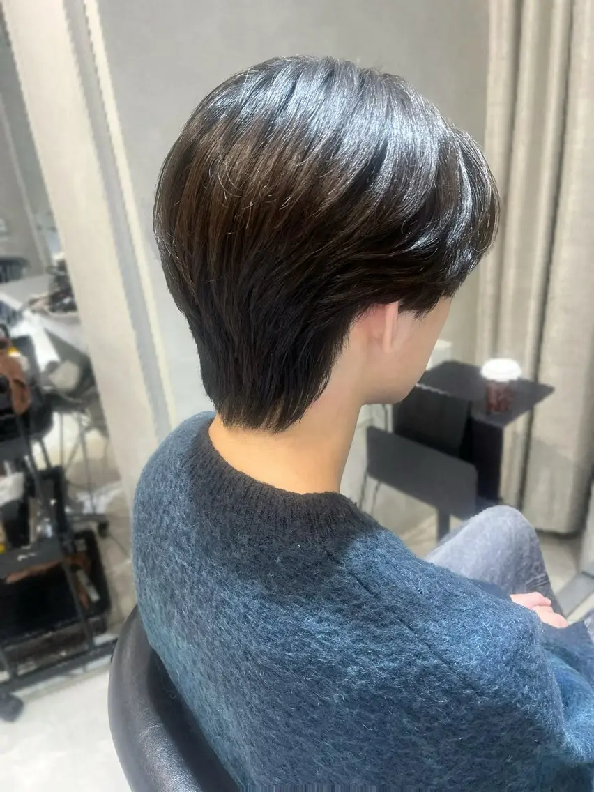 メンズ カット パーマ メンズ/透明感カラー lar Hana🌻のヘアスタイル