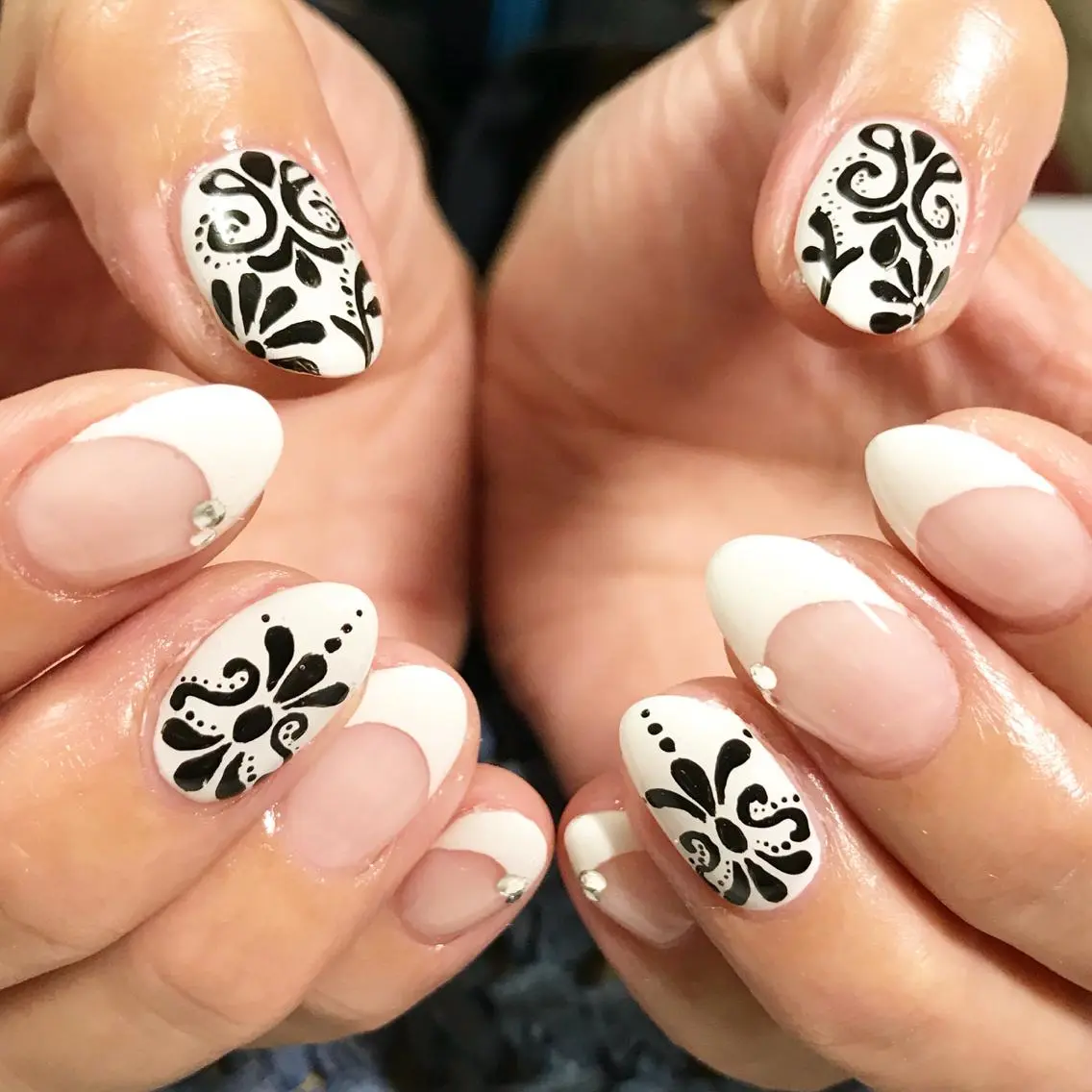 ネイル アートネイル フットネイル フレンチネイル シンプルネイル 春ネイル ハンドネイル nail fufla ♡yamane♡のネイルデザイン