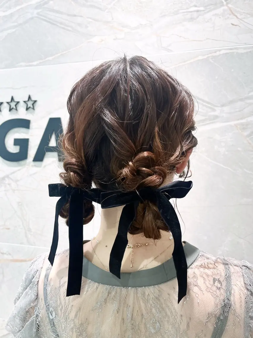 ヘアアレンジ ヘアセット Karen ｜仙台駅 ｜ SUGAR🪞の眉毛・アイブロウイメージ