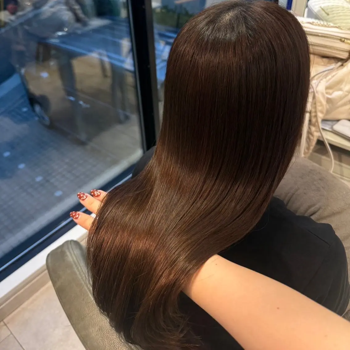 ロング 艶カラー×レイヤー ‪🪽‪maiのヘアスタイル