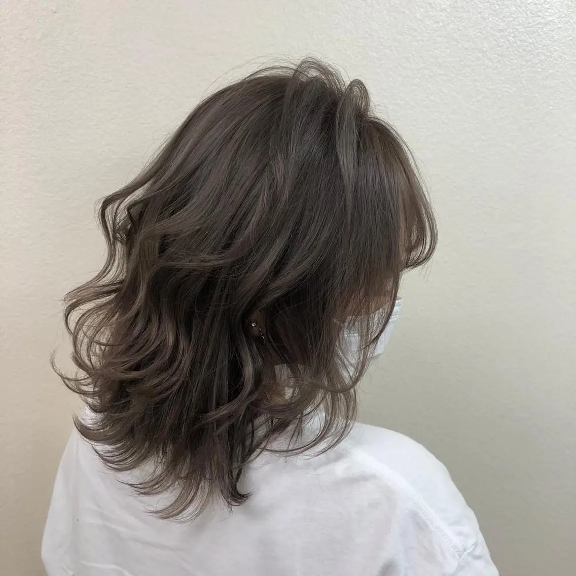 ミディアム 韓国ヘア指名率 No. 1小堀京介のヘアスタイル