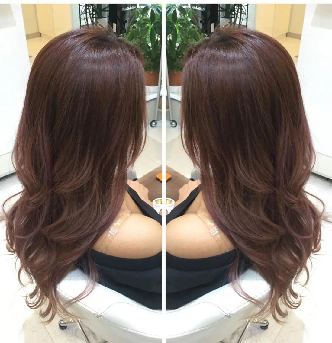 ロング カット ヘアカラー トリートメント アルター森川  義則のヘアスタイル